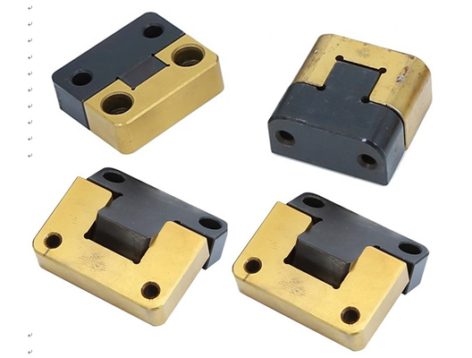 TiN Square Mold Interlocks, de Vormdelen van de Oxyde Zwarte Spitse Koppeling