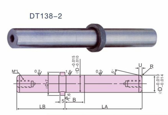 Van het AfbijtmiddelGuide Pin Stripper Cross JIS van HRC 58 DIN de Norm van de de Gidspijler
