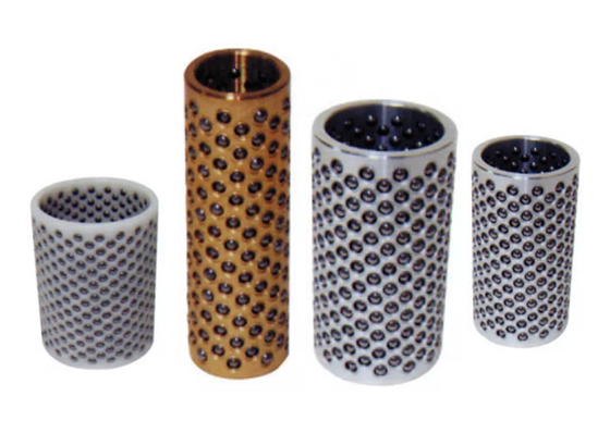 ALCRN-de Pal van het AluminiumKogellager, de Kooi Plastic POM Nylonguide Bush van de Messingsbal