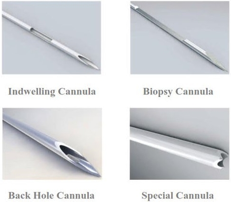 Anesthesiecannula Cannula van de Naaldbiopsie Achtergatencannula Biopsiecannula